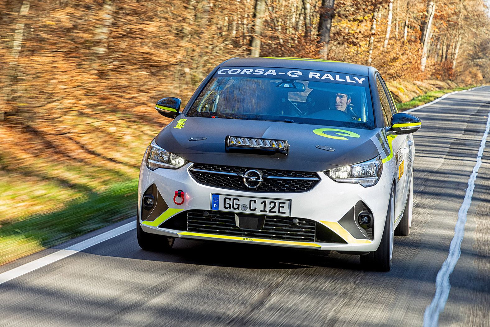 World's First Fully-Electric Rally Car Is the Corsa-E