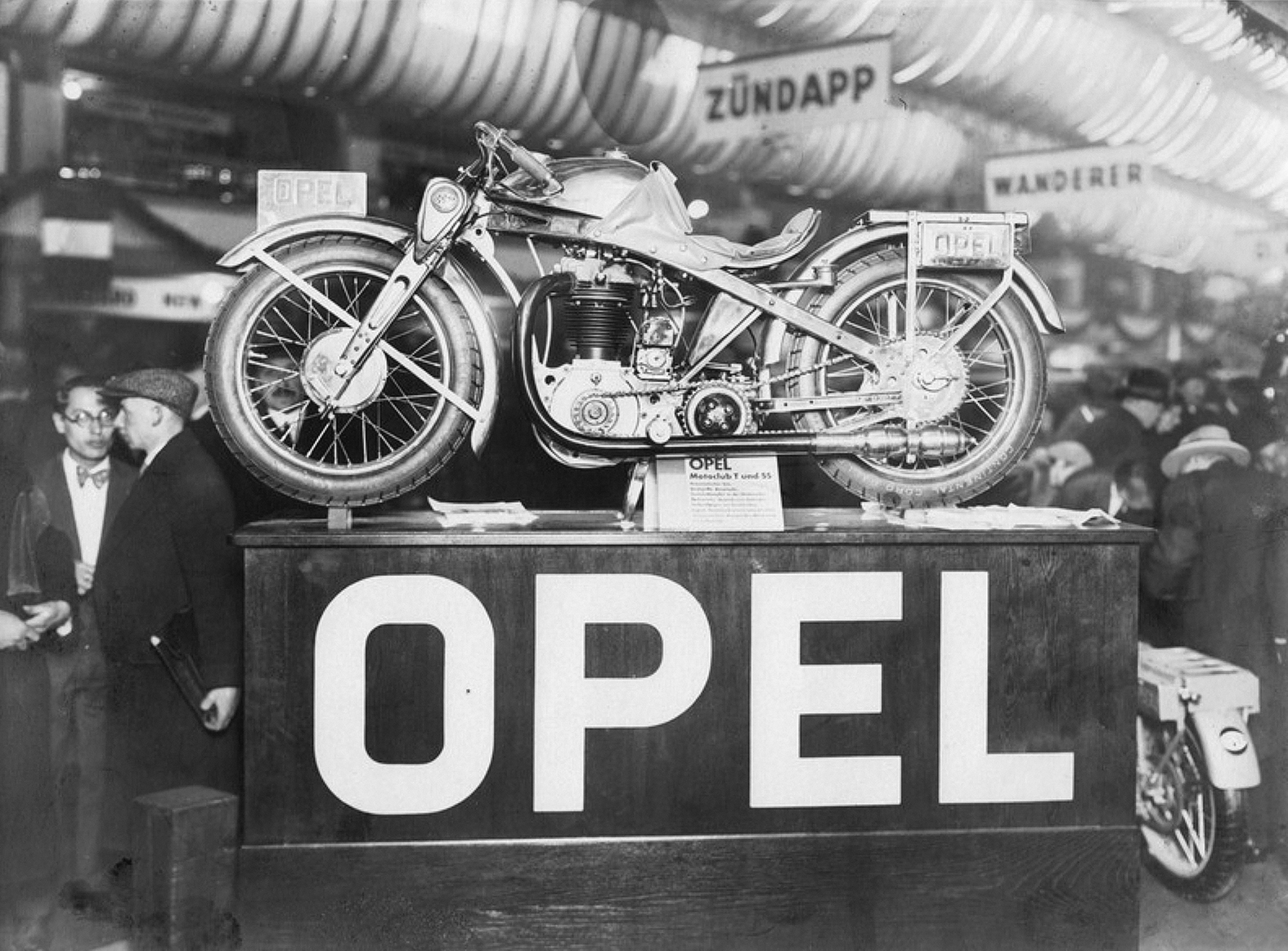 Sammelbild von 1952 OPEL MOTOCLUB orig MOTORRAD 