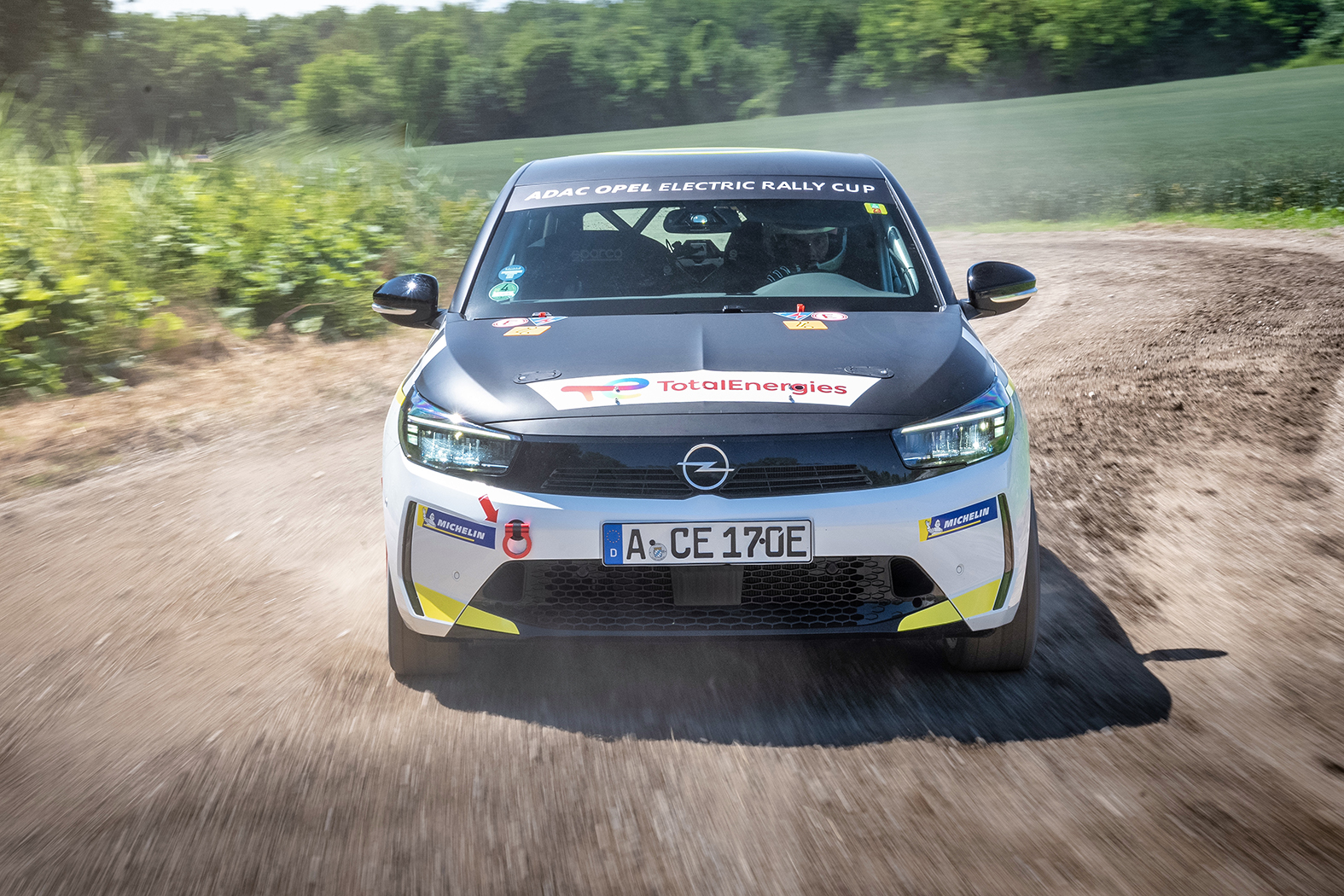 World's First Fully-Electric Rally Car Is the Corsa-E